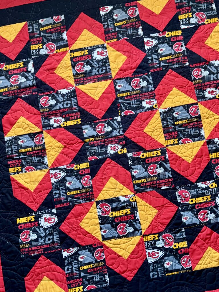 Kansas City Chiefs Crib Throw