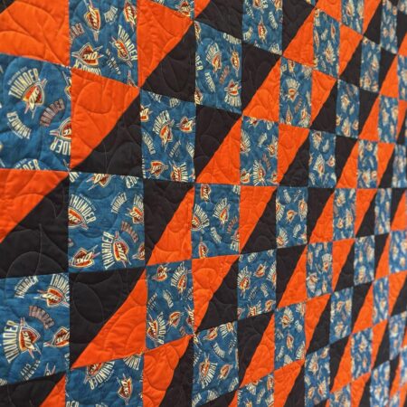Oklahoma City OKC Thunder Quilt