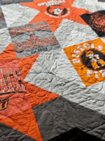 Oklahoma State University OSU Cowboys T-Shirt Quilt