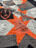 Oklahoma State University OSU Cowboys T-Shirt Quilt