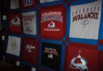 Colorado Avalanche T-Shirt Quilt