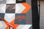 Oklahoma State University OSU Cowboys T-Shirt Quilt