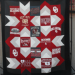 Oklahoma University OU Sooners T-Shirt Quilt