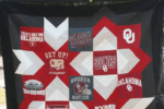 Oklahoma University OU Sooners T-Shirt Quilt