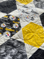 Pittsburgh Steelers Hexagon Quilt