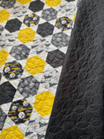 Pittsburgh Steelers Hexagon Quilt