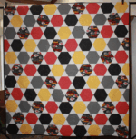 Kansas City Chiefs Hexagon Quilt