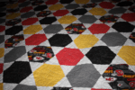 Kansas City Chiefs Hexagon Quilt