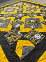 Pittsburgh Steelers Lap Quilt
