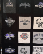 Colorado Rockies T-Shirt Quilt