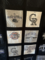 Colorado Rockies T-Shirt Quilt