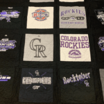 Colorado Rockies T-Shirt Quilt