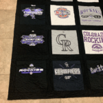 Colorado Rockies T-Shirt Quilt