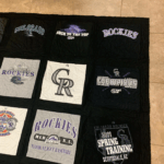 Colorado Rockies T-Shirt Quilt