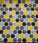 Pittsburgh Steelers Hexagon Quilt
