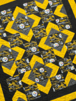Pittsburgh Steelers Lap Throw Quilt