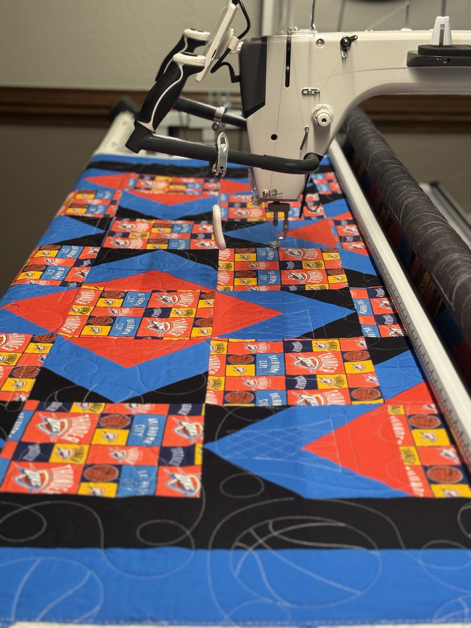 Oklahoma City Thunder Quilt